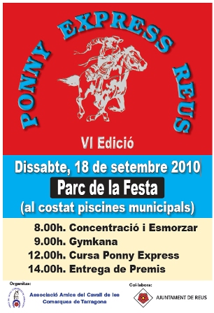 Ponny Express Reus VI Edició Dissabte 18 Setembre