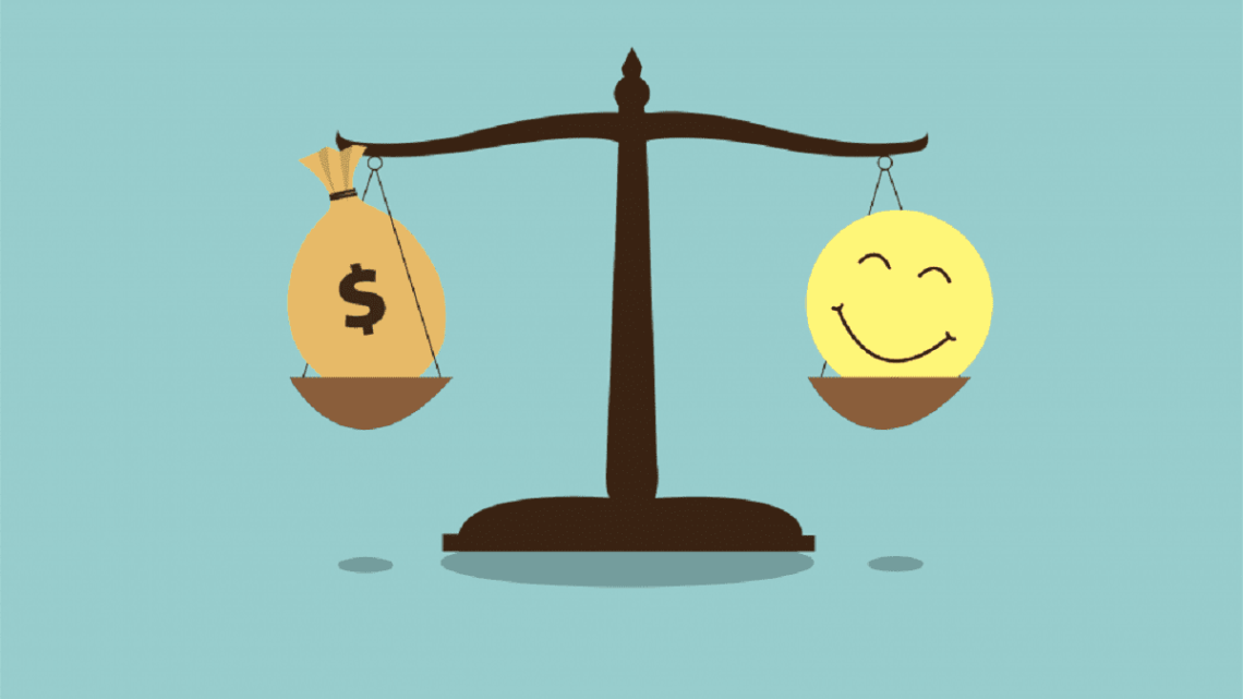 La felicidad y el dinero