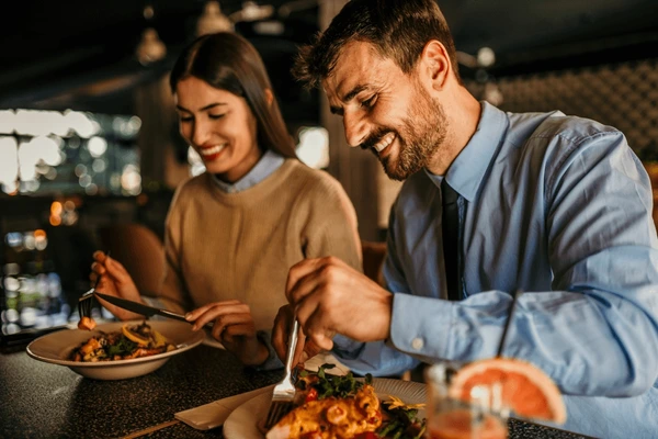 La pareja sentimental, el sexo y la comida
